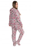 Christmas Dream Kajamaz: Adult Footed Onesie