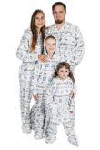 Christmas Kajamaz Kidz: Footed Fleece Onesie