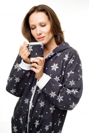 Christmas Snowflakes Mug Jamz - Fleece Mug Warmer