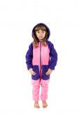 Zuckerwatte-Go-Jamz: Fleece Jumpsuit für Erwachsene