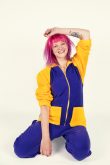 Lemon Splash Go-Jamz: Adult Fleece Jumpsuit