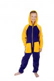 Lemon Splash Go-Jamz: Adult Fleece Jumpsuit