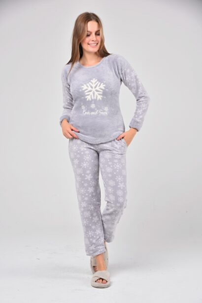 Snowflake Pajamas Lounge Set